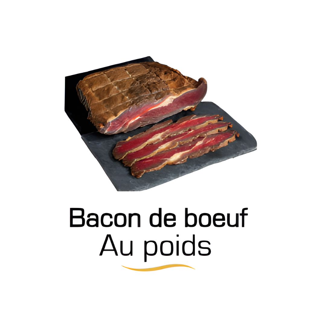 Bacon de boeuf