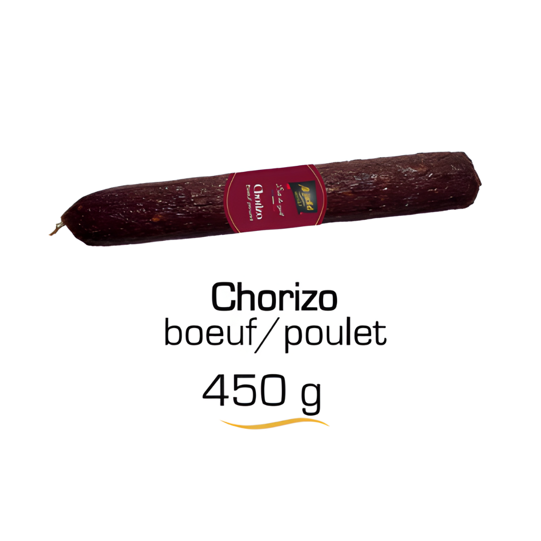 Chorizo boeuf/poulet (450 g)